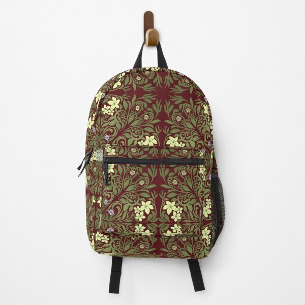 Item preview, Burgundy and forest green Floral designed and sold by PetleyPatterns.