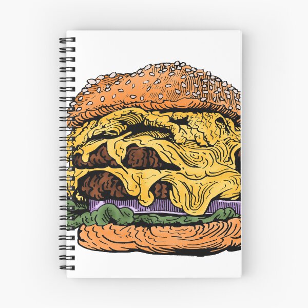 Item preview, Big burger color design designed and sold by GraphicDesignVa.