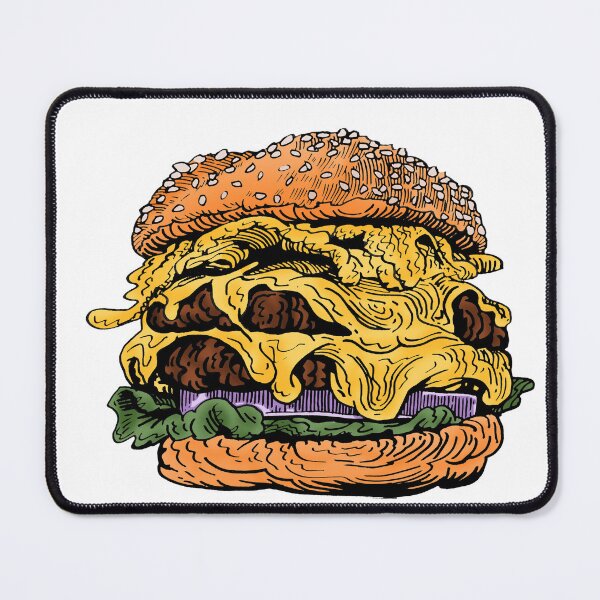 Item preview, Big burger color design designed and sold by GraphicDesignVa.