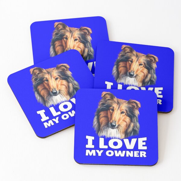 Item preview, Collie Dog Lovers I Love My Owner  designed and sold by fantasticdesign.