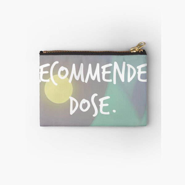Item preview, recommended dose. designed and sold by Bethan Rose Studio.