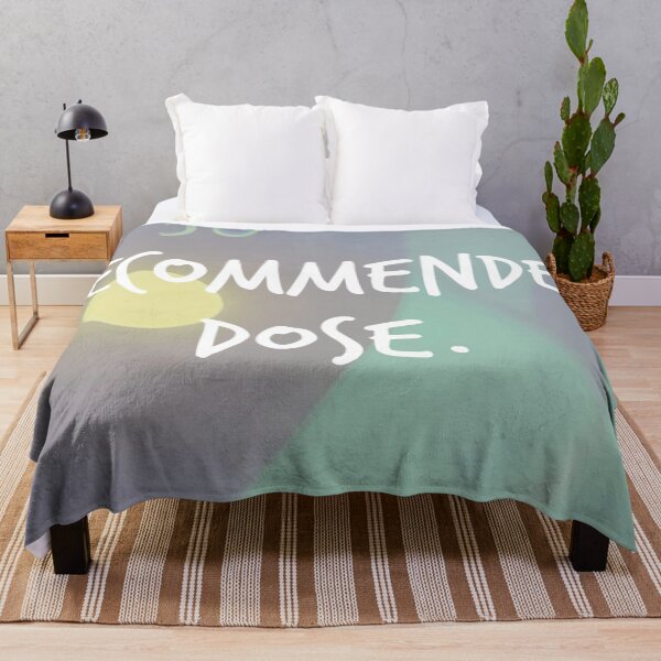 Item preview, recommended dose. designed and sold by Bethan Rose Studio.