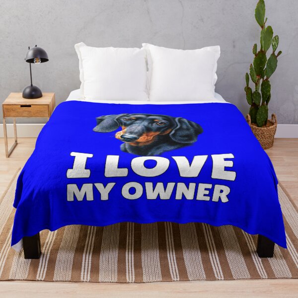 Item preview, Dachshund Dog Owner Design I Love My Owner designed and sold by fantasticdesign.