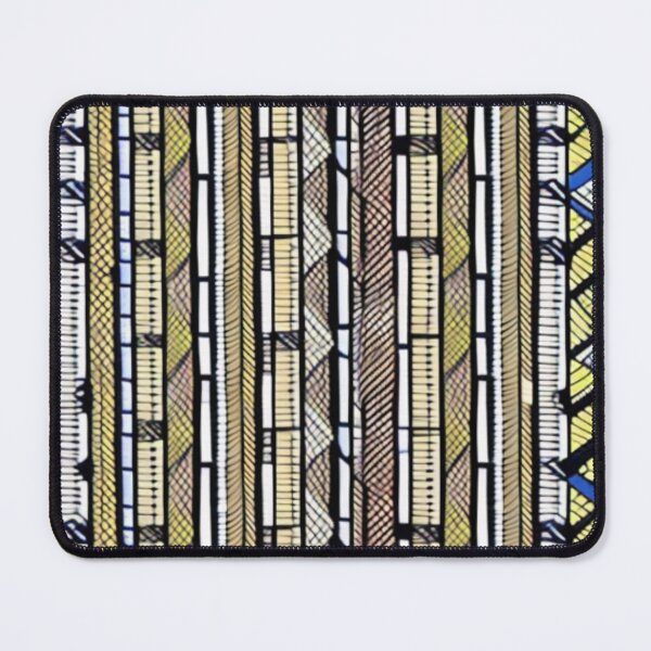 Item preview, Colorful Lined Earth Color Painting Drawing Pattern Design designed and sold by Myriam-BR.
