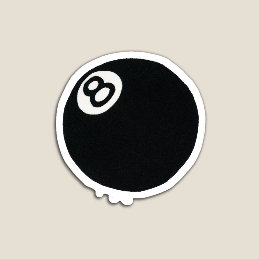 stussy 8ball Sticker for Sale by kimorapr1 Redbubble