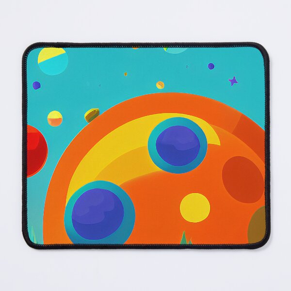 Item preview, Illustration and superposition of several planets, rectangle format designed and sold by Flairh-Art.