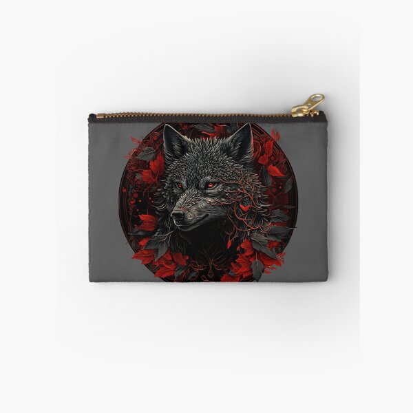 Item preview, Black & Red Dark Wolf designed and sold by ErthaxsWorkshop.