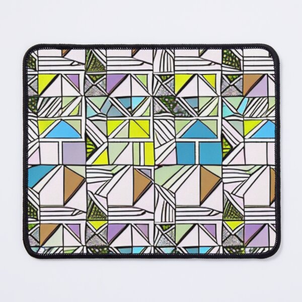 Item preview, Cubic Impressionist Colorful Painting Comic Book Pattern Design  designed and sold by Myriam-BR.