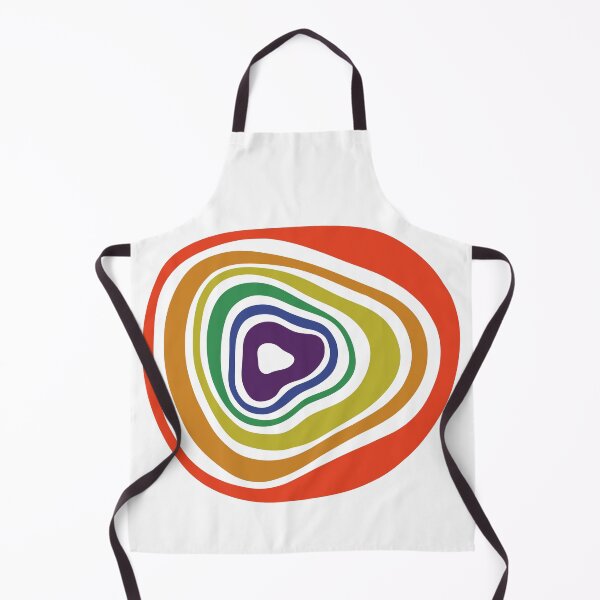 Item preview, Rainbow Tree Rings designed and sold by KatsCanvas.