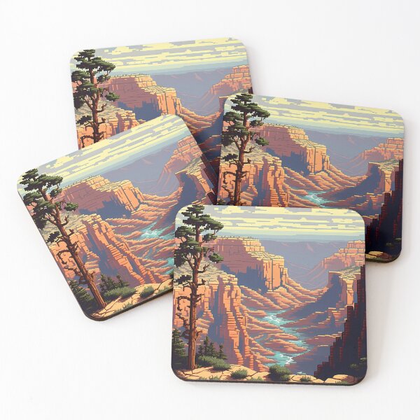 Item preview, Pixel Art World Tour - The Grand Canyon designed and sold by DaydreamDepot.