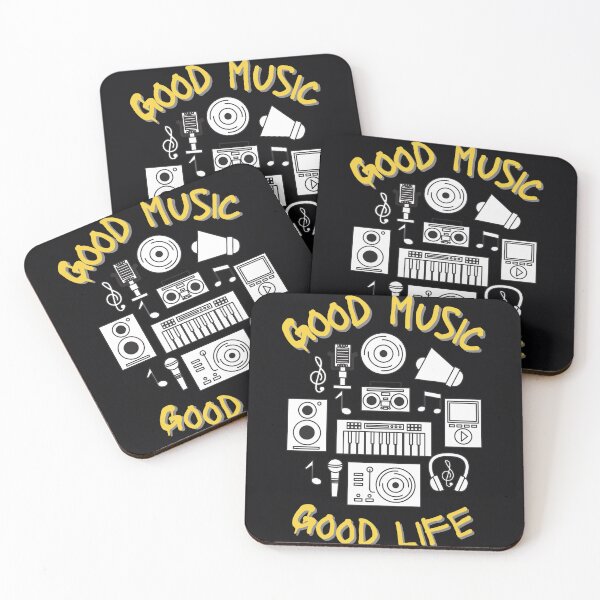 Item preview, Good Music, Good Life designed and sold by MattRyanCreates.