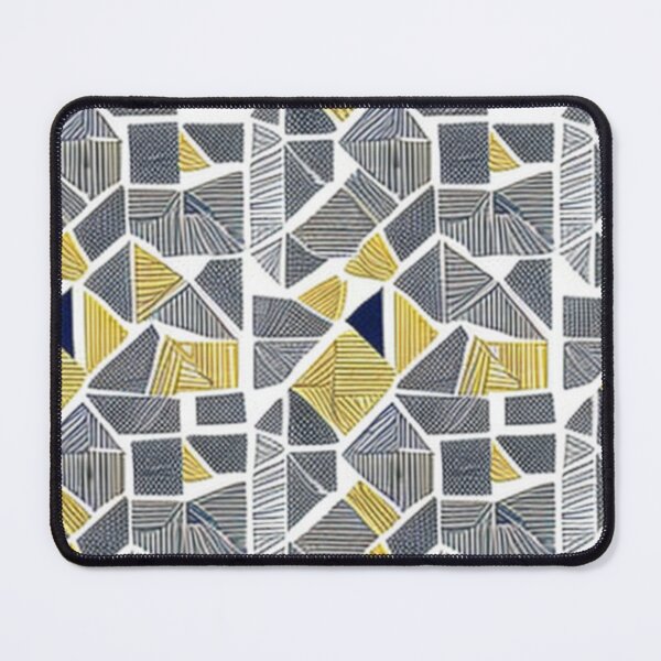 Item preview, Earth Colors Mosaic Cubic Impressionist Colorful Painting Drawing Pattern Design designed and sold by Myriam-BR.
