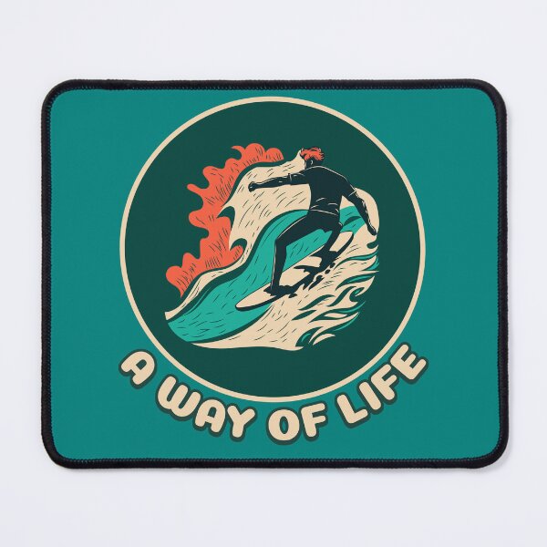 Item preview, Surfing Is A Way Of Life Surfers Gift designed and sold by InkyGenies.
