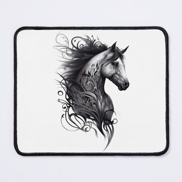 Item preview, Horse Tattoo designed and sold by TourDePassion.