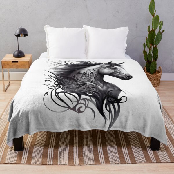 Item preview, Horse Tattoo designed and sold by TourDePassion.
