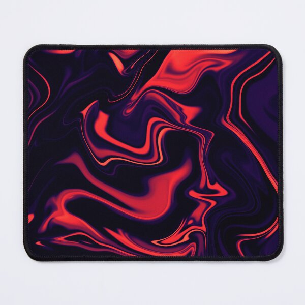 Item preview, Red liquid marble designed and sold by rdxart.