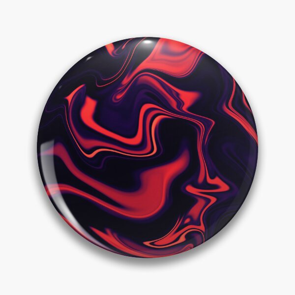 Item preview, Red liquid marble designed and sold by rdxart.
