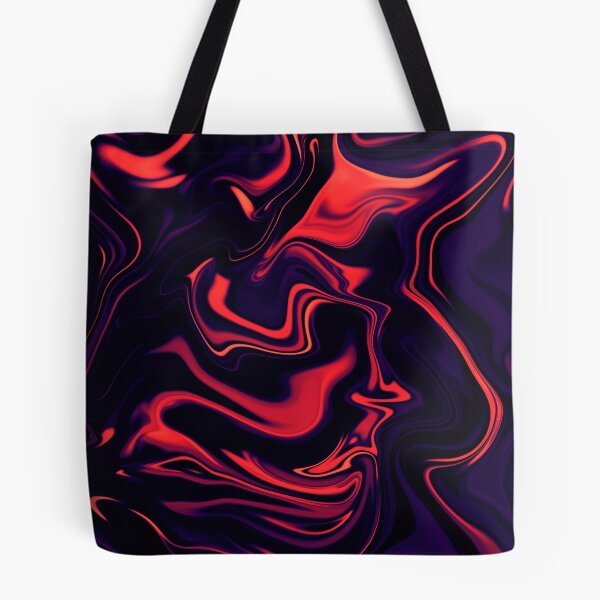 Item preview, Red liquid marble designed and sold by rdxart.