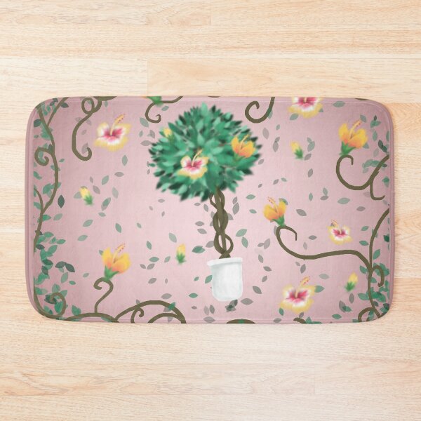 Item preview, Hibiscus Tree (pink) designed and sold by BerryShyKittens.