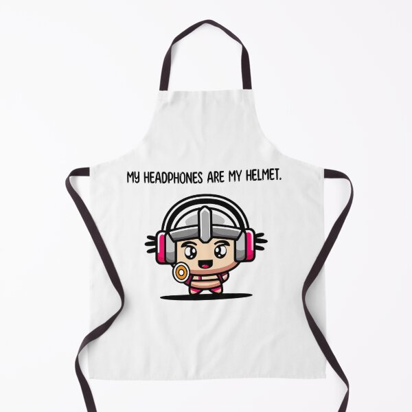 Item preview, My headphones are my helmet designed and sold by levrek.