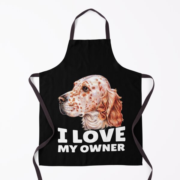 Item preview, English Setter Dog Pet Owner I Love My Owner designed and sold by fantasticdesign.