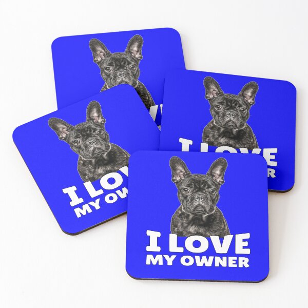 Item preview, French Bulldog Lover I Love My Owner designed and sold by fantasticdesign.