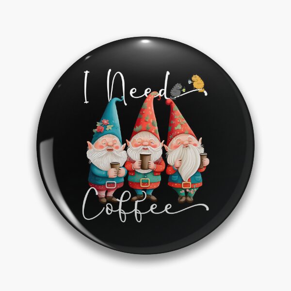 Item preview, I Need Coffee Funny Coffee & Gnome Lovers Floral Easter designed and sold by SecretDicer.