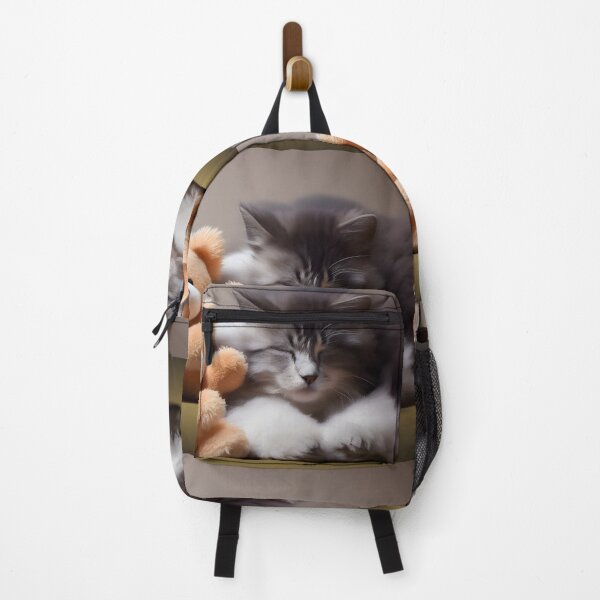Item preview, Adorable Gatito durmiendo- Arte digital moderno designed and sold by Ai-michiart.