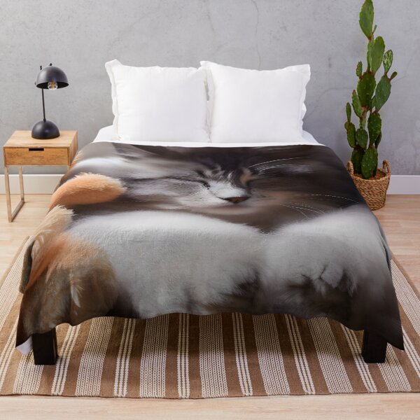 Item preview, Adorable Sleeping Kitten- Modern Digital Art designed and sold by Ai-michiart.