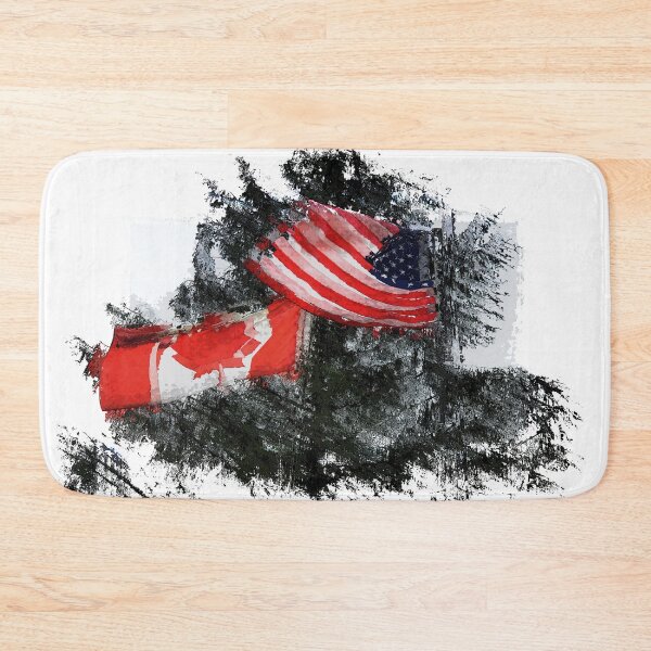 Item preview, Neighboring Countries - Canada and USA designed and sold by NaturePrints.