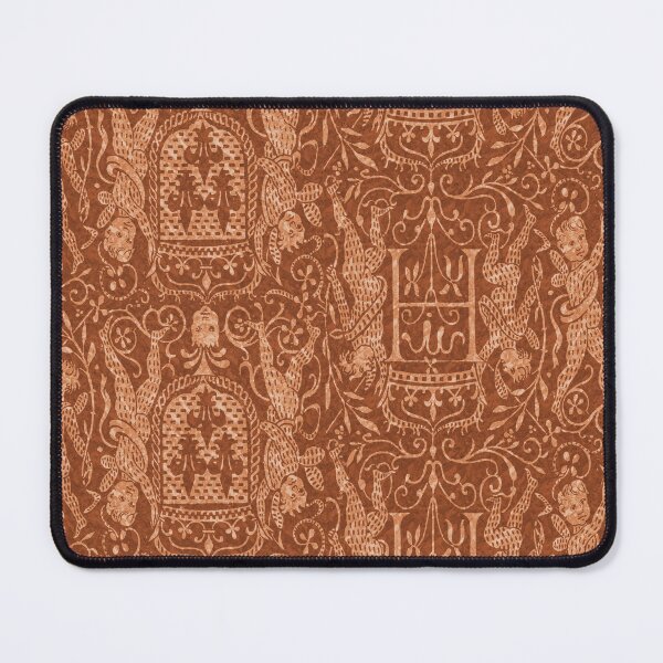 Item preview, Renaissance Heraldry Red Brown designed and sold by AntiqueImages.