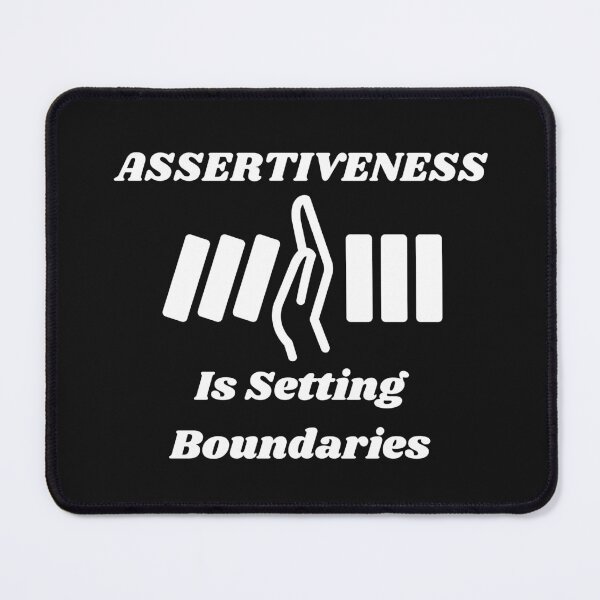 Item preview,  Assertiveness is setting boundaries designed and sold by Jettart.