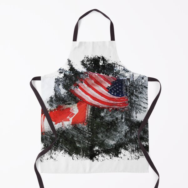 Item preview, Neighboring Countries - Canada and USA designed and sold by NaturePrints.