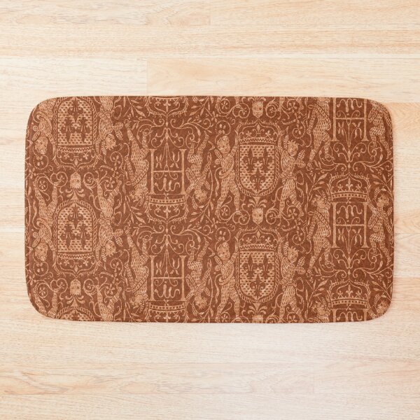 Item preview, Renaissance Heraldry Red Brown designed and sold by AntiqueImages.