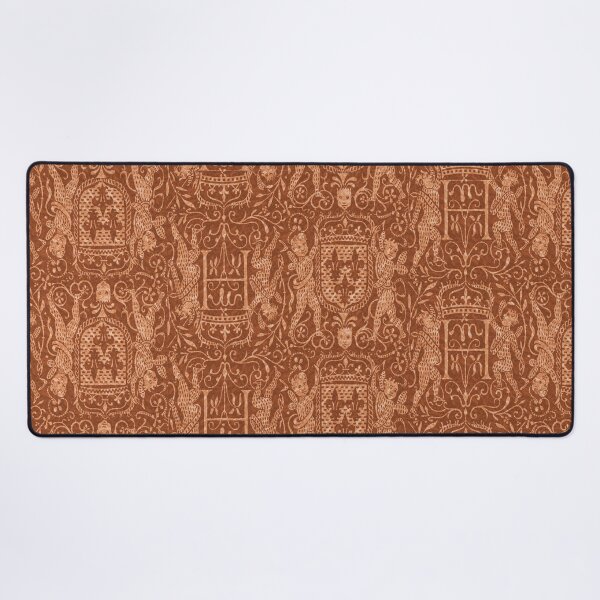 Item preview, Renaissance Heraldry Red Brown designed and sold by AntiqueImages.
