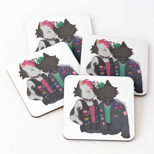 Item preview, Punk Cat Girlfriends designed and sold by ashntrees .
