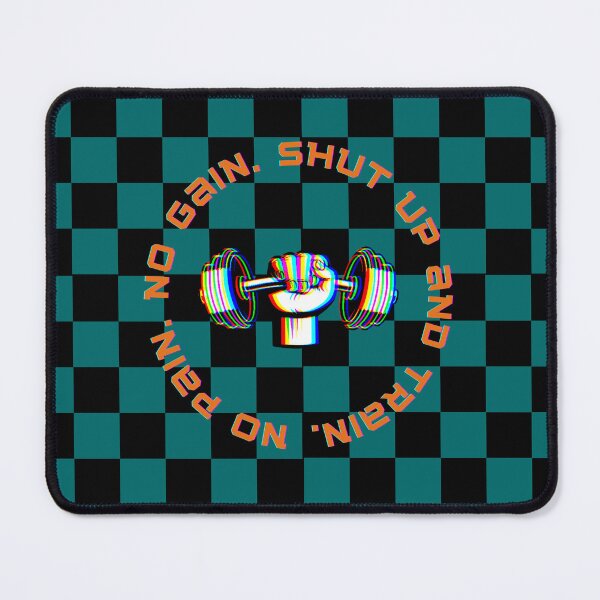 Item preview, No Pain no Gain Shut Up And Train | Digital art | Graphic Design | GYM | Sport designed and sold by ElVyartStore.