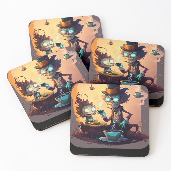 Item preview, A Rick exploring his love for tea v1 (no text) designed and sold by ai-datamancer.