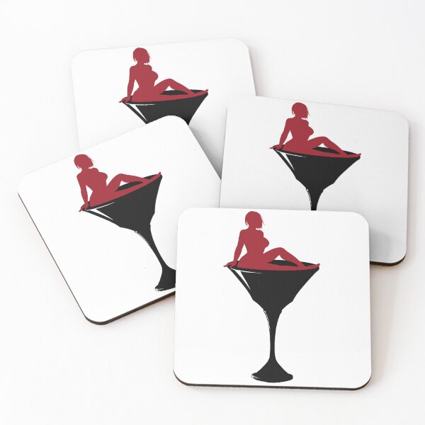 Item preview, Chica sexy en copa de martini designed and sold by MalkyTea.