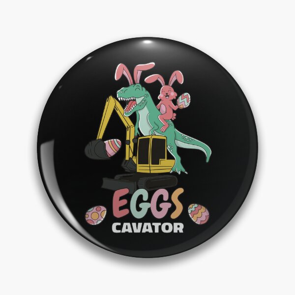 Item preview, Eggs Cavator Easter Bunny Excavator Cute Heavy Equipment  designed and sold by MrEddie10.