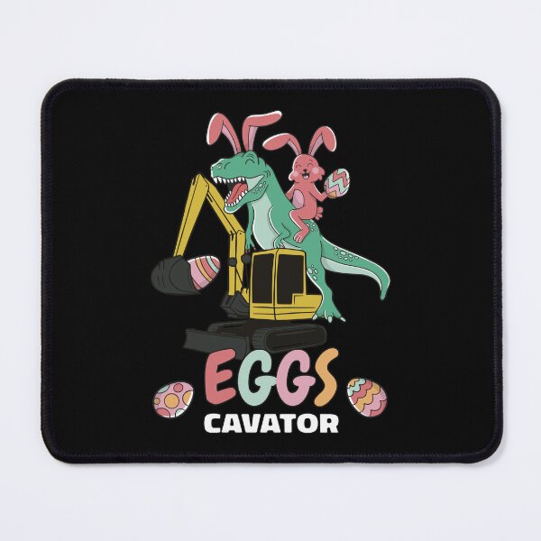 Item preview, Eggs Cavator Easter Bunny Excavator Cute Heavy Equipment designed and sold by MrEddie10.