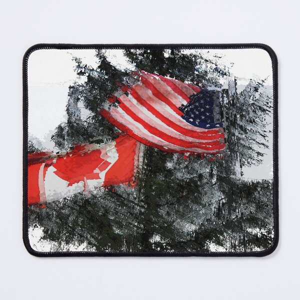 Item preview, Neighboring Countries - Canada and USA designed and sold by NaturePrints.