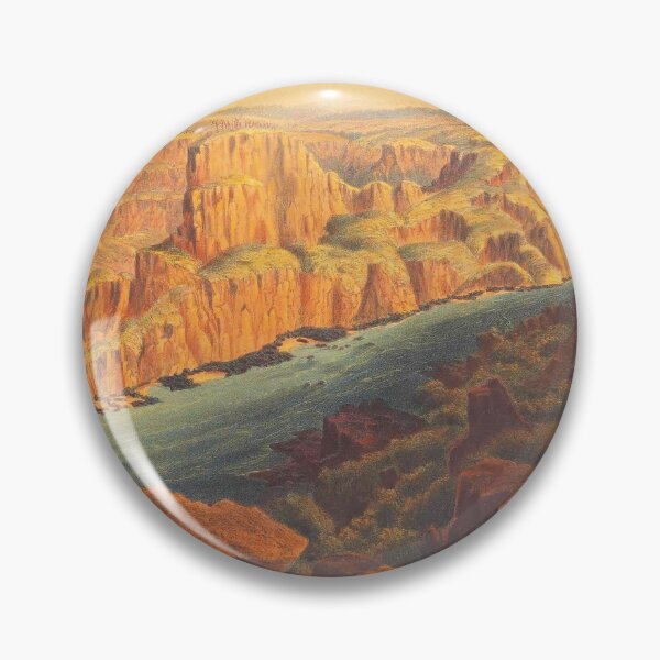 Item preview, Vintage Painting Of The Zambezi River 1865 designed and sold by w-world-life-co.