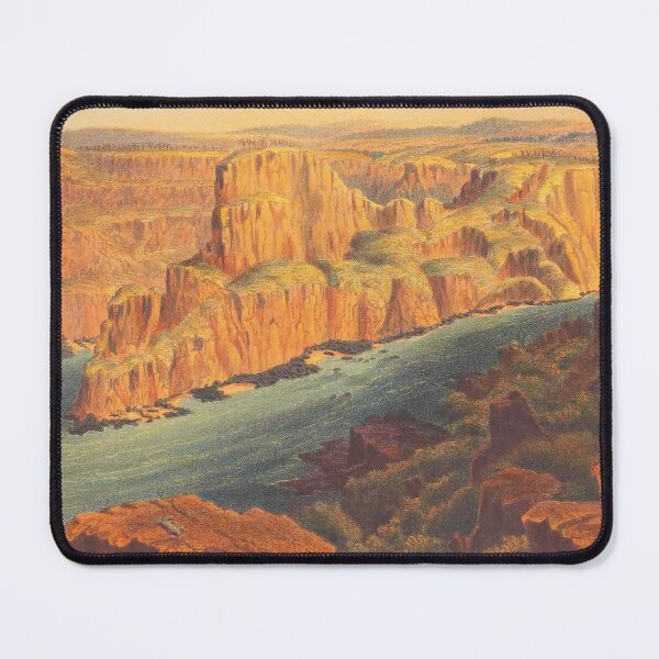 Item preview, Vintage Painting Of The Zambezi River 1865 designed and sold by w-world-life-co.