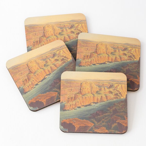 Item preview, Vintage Painting Of The Zambezi River 1865 designed and sold by w-world-life-co.