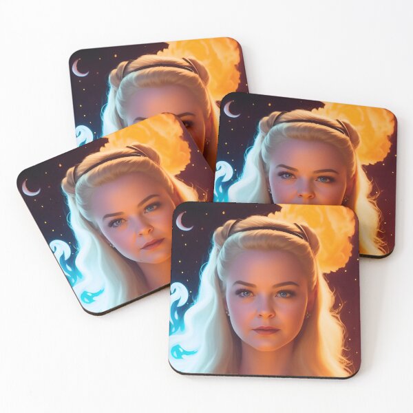 Item preview, Sabrina Spellman Good and Evil - Realistic Illustration Portrait designed and sold by PinkInFantasy.