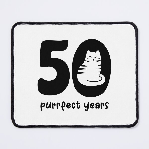 Item preview, 50 purrfect years designed and sold by kolebridesign.