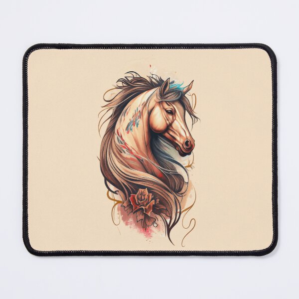 Item preview, Horse Tattoo Design designed and sold by TourDePassion.