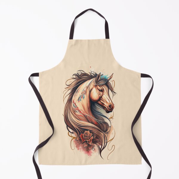 Item preview, Horse Tattoo Design designed and sold by TourDePassion.