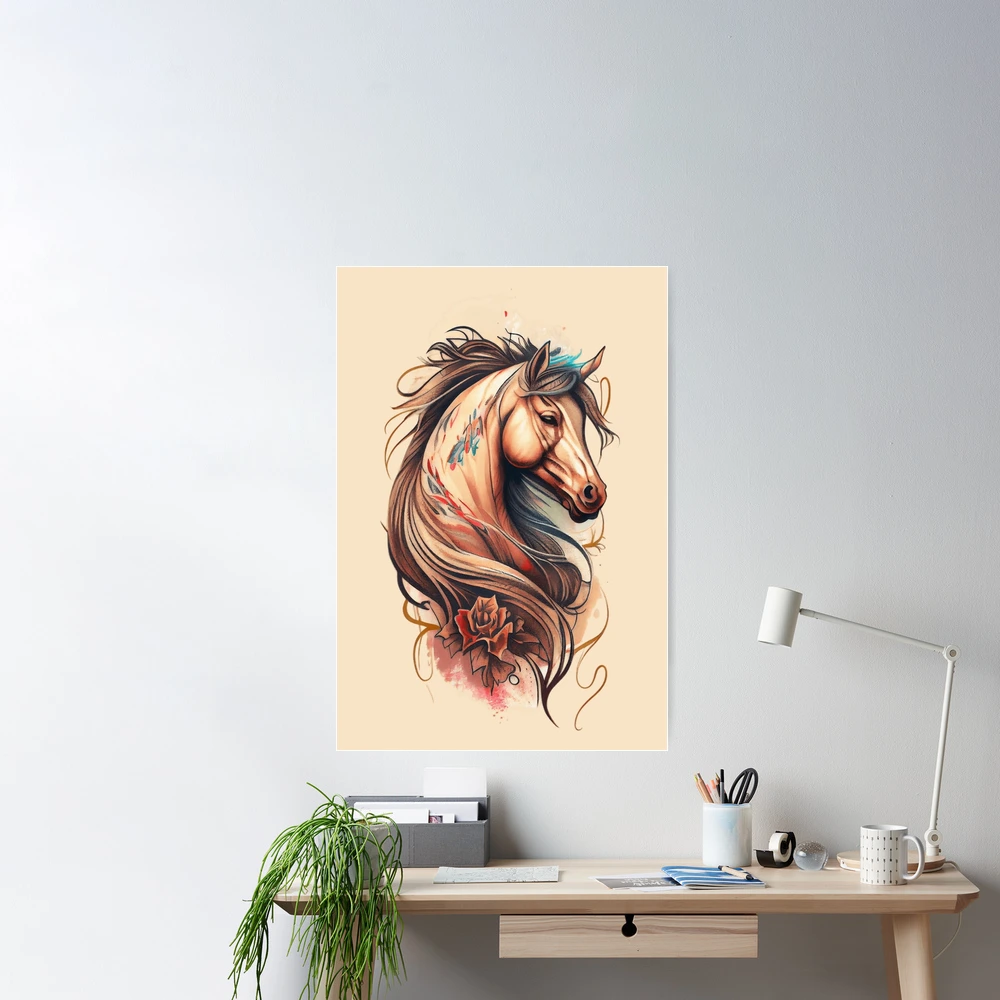 Tattoo horse